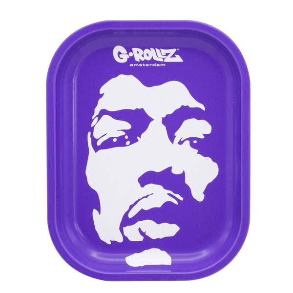 Bandeja-Metal-18x14-cm-G-Rollz-Jimi-Purple-Haze-3.jpg Vassoio in metallo 18x14 cm. G-Rollz Jimi Purple Haze #3 - immagine 1