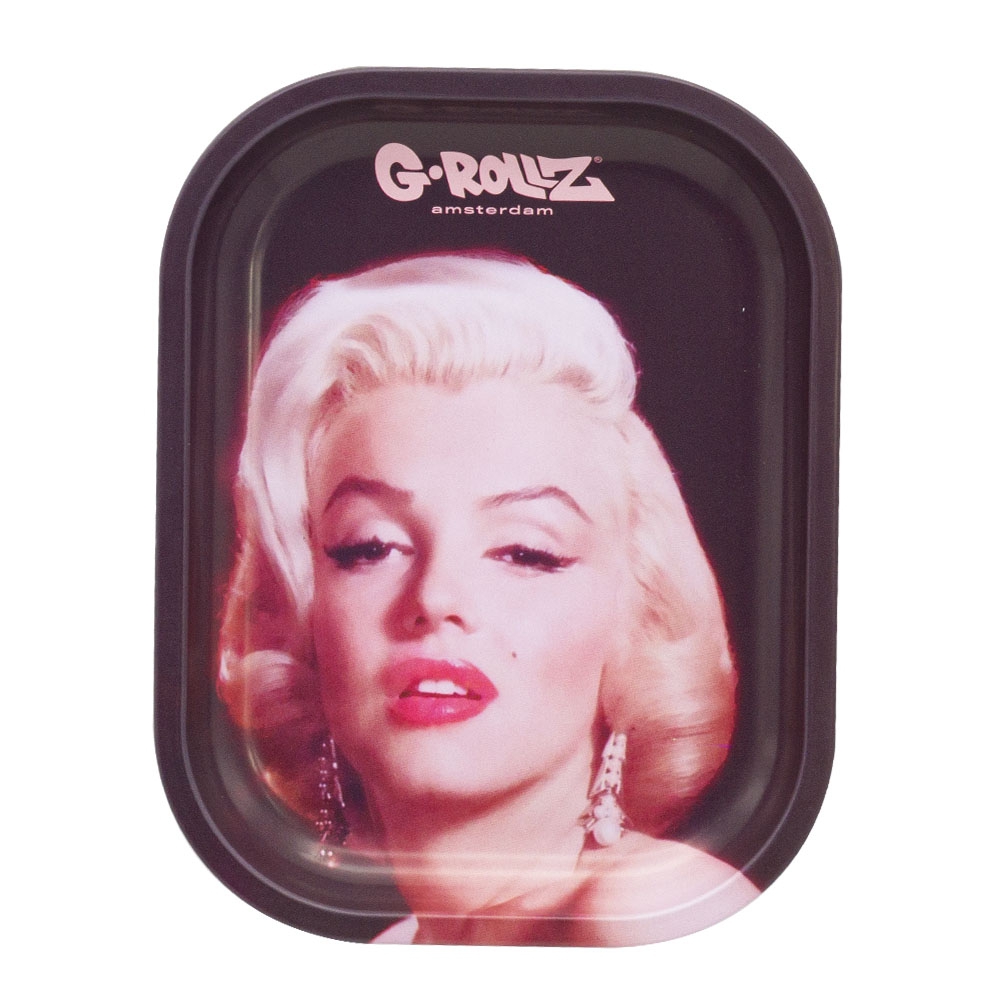 Bandeja-Metal-18x14-cm-G-Rollz-Marilyn-1.jpg Vassoio in metallo 18x14 cm. G-Rollz Marilyn n. 1 - immagine 1