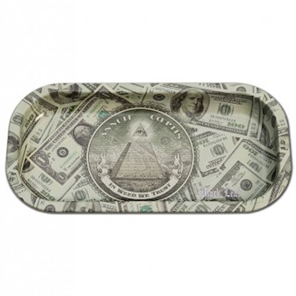 Bandeja-Metal-20x10-cm-We-Trust-bandeja-para-liar.jpg Vassoio in metallo 20x10 cm. We Trust vassoio per rollare - immagine 1