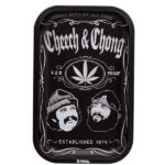 Vassoio in metallo 27x16 cm. G-Rollz Cheech & Chong Greatest Hits