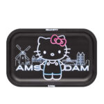 Vassoio in metallo 27x16 cm. G-Rollz Hello Kitty Neon