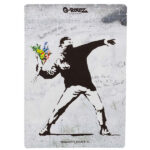 Sacchetto anti-odore Banksy Flower Thrower 20x30 cm. Confezione da 25 u.