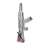 Bong in cristallo AK-47 Zombie 50 cm.