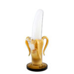 Bong in cristallo Banana da 28 cm.