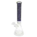 Bong in cristallo Ice Heavy Beaker, edizione limitata, 40 cm.