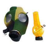 Maschera antigas in plastica Bong mimetica