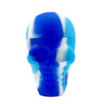 Flacone in silicone da 25 ml Blue Skull 35x55 mm. Confezione da 10 u.