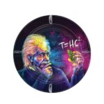 Posacenere in metallo Basic THC2, 13,5 cm.