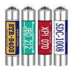 Clipper Custodia in metallo per micro targhe, 30 u.