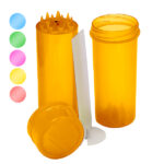 Contenitore in plastica ermetico e macinino da 45 mm.