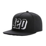 Cappellino ricamato 420 Black