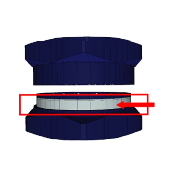 Grinder-Quick-Pieza-Junta.jpg Grinder Quick - Guarnizione - immagine 1