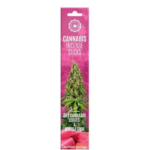 Incienso-Cannabis-Bubblegum-6-ud.jpg Incenso Cannabis Bubblegum 6 u - immagine 1