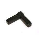Giunto a L per tubo in alluminio 25x25 mm. Ricambio GHE RA61002
