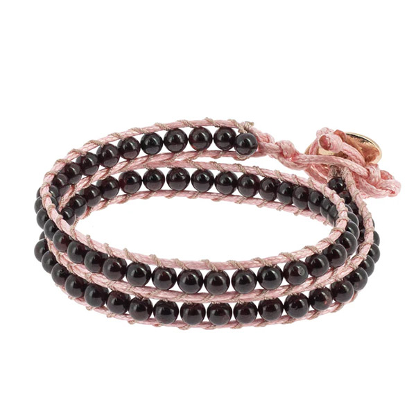 Pulsera-Naga-Granate.jpg Braccialetto Naga Granato - immagine 1