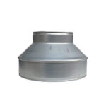 Riduzione da 250 a 150 mm.