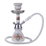 Shisha Wad Zam Skull 28 cm. Colori misti