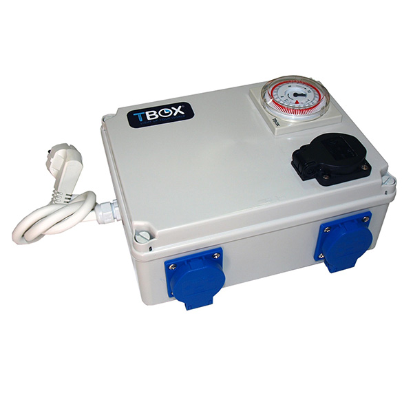 Temporizador-TBOX-4H-4-x-600-w-con-Activador-Calefaccion.jpg Timer TBOX 4 ore - 4 x 600 W con attivatore del riscaldamento - immagine 1