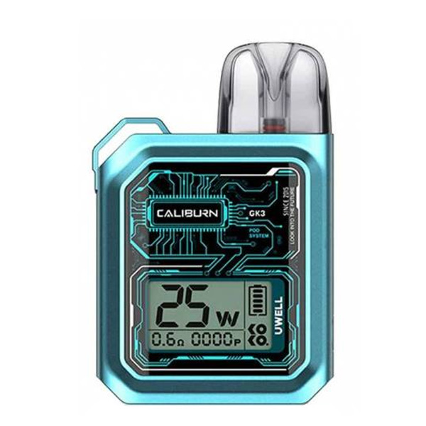 Vapeador-Uwell-Koko-GK-3-Kit-Blue-900-mah.jpg Sigaretta elettronica Uwell Koko GK-3 Kit Blue 900 mAh. - immagine 1