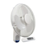 Ventilatore da parete Cornwall con telecomando, 40 cm.