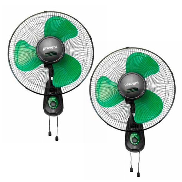 Ventilador-Pared-Pro-Vent-con-Cuerda-40-cm-2-Uds.jpg Ventilatore da parete Pro-Vent con cordicella da 40 cm. 2 u. - immagine 1