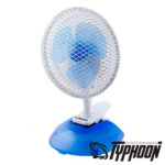 Ventilatore con morsetto e base Typhoon II - 15 cm.