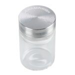 Contenitore ermetico in alluminio e plastica con macinino da 40 mm. Colori assortiti - immagine 4