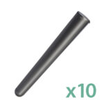Portasigari da 100 mm. Fat Silver, confezione da 10 u. - immagine 2