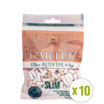 Filtri Cartel biodegradabili Slim 6 mm. 10 x 120 u. - immagine 2