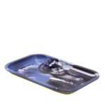 Vassoio in metallo 27x16 cm. G-Rollz Blue Spark - immagine 2