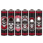 Clipper Custodia in metallo Micro Biker Skull, 30 u - immagine 2