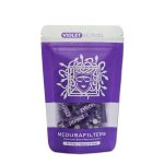 Filtri Medusa Supreme al carbone attivo organico Violet da 6 mm. 50 u.
