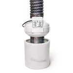 Set estrattore PK 125 mm. 680 m³ EC-THC Controllo temperatura e umidità