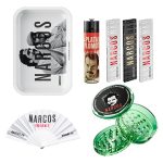 .Confezione regalo Tray Medium 29x19 cm. Narcos White - immagine 2