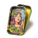 Scatolina in metallo Mystical Maze 12x7x3,5 cm.