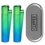 Clipper Metallo Classic Gradient Peacock, 2 u.