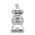 Pipa in cristallo Hemper Hi-Robot da 12 cm.