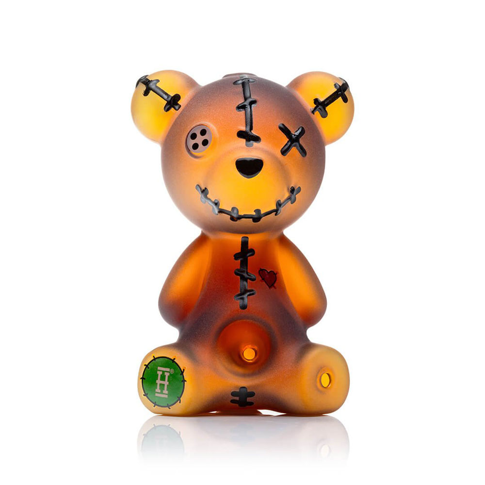Pipa-Cristal-Hemper-Scare-Bears-Teddy-Bear-11-cm.jpg Pipa in cristallo Hemper Scare Bears Teddy Bear, 11 cm. - immagine 1