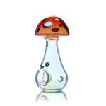 Pipa in cristallo Hemper Trippy Shroom da 12 cm