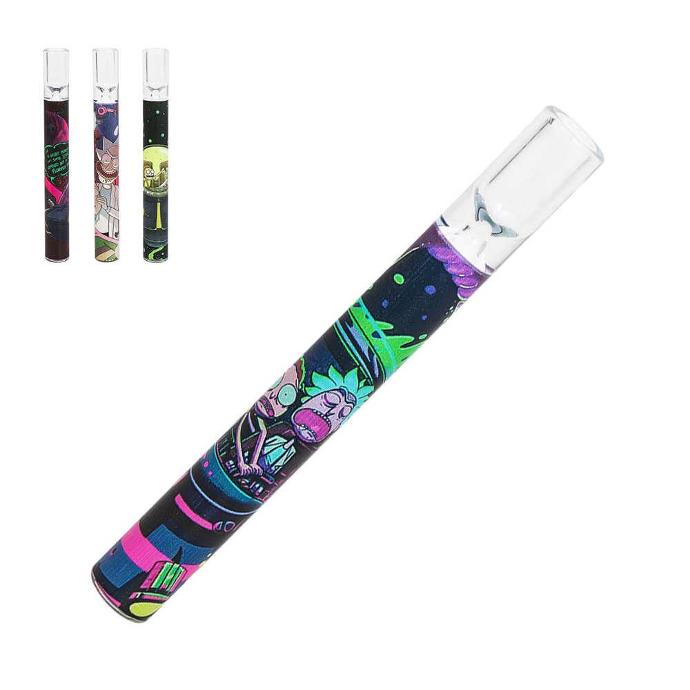 Pipa-Cristal-One-Hitter-Rick-Morty-Space-10-cm-Pack-10-ud.jpg Pipa in cristallo One Hitter Rick & Morty Space 10 cm. Confezione da 10 u. - immagine 1