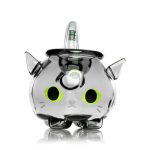 Pipa in cristallo Hemper Black Cat da 8 cm. - immagine 4
