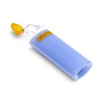 Pipa in cristallo Hemper con accendino, 13 cm. - immagine 3