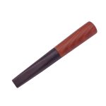 Pipa in legno con bocchino e filtro al carbone attivo da 90 mm. - immagine 2